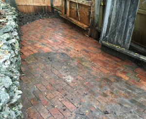 Before and After Power Washing